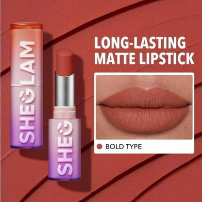 SHEGLAM Dynamatte Boom Long-lasting Matte Lipstick (2.7gm)