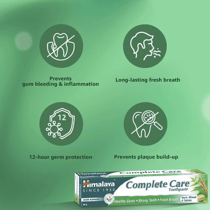 Himalaya Complete Care Toothpaste (80gm) Buy 2 Get 1 Free