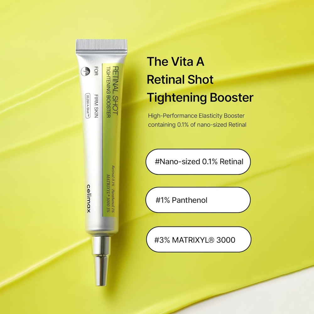 Celimax The Vita A Retinol Shot Tightening Serum 30ml key ingredients