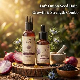 Lafz Onion Seed Hair Growth &amp; Strength Combo