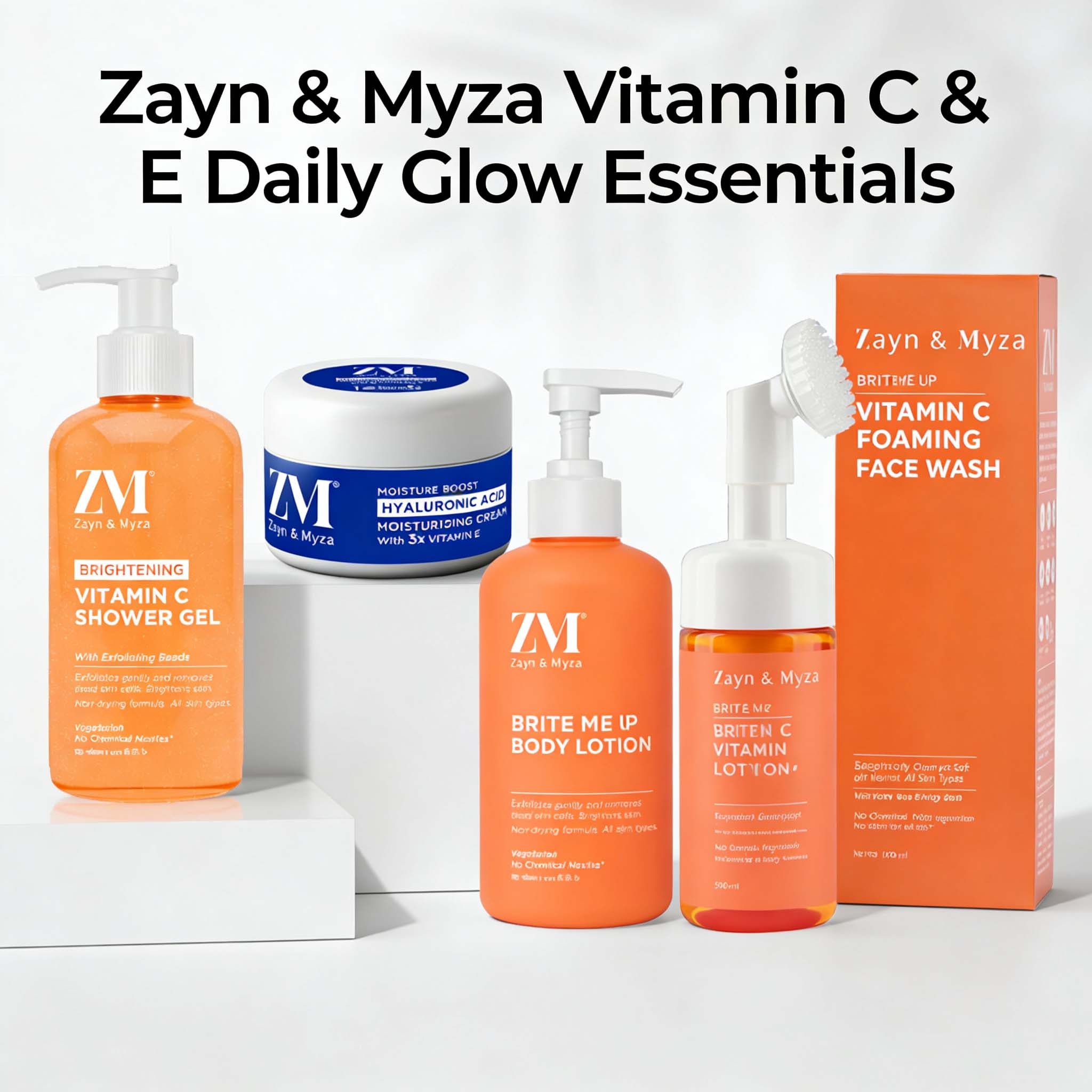 Zayn &amp; Myza Vitamin C &amp; E Daily Glow Essentials
