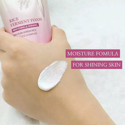 Dabo Rice Ferment Whitening &amp; Shining Foam Cleanser 100ml
