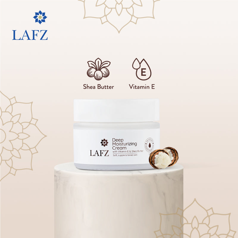 Lafz Deep Moisturizing Cream (50g) - Pack of 02