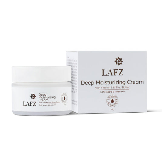 Lafz Deep Moisturizing Cream (50g) - Pack of 02