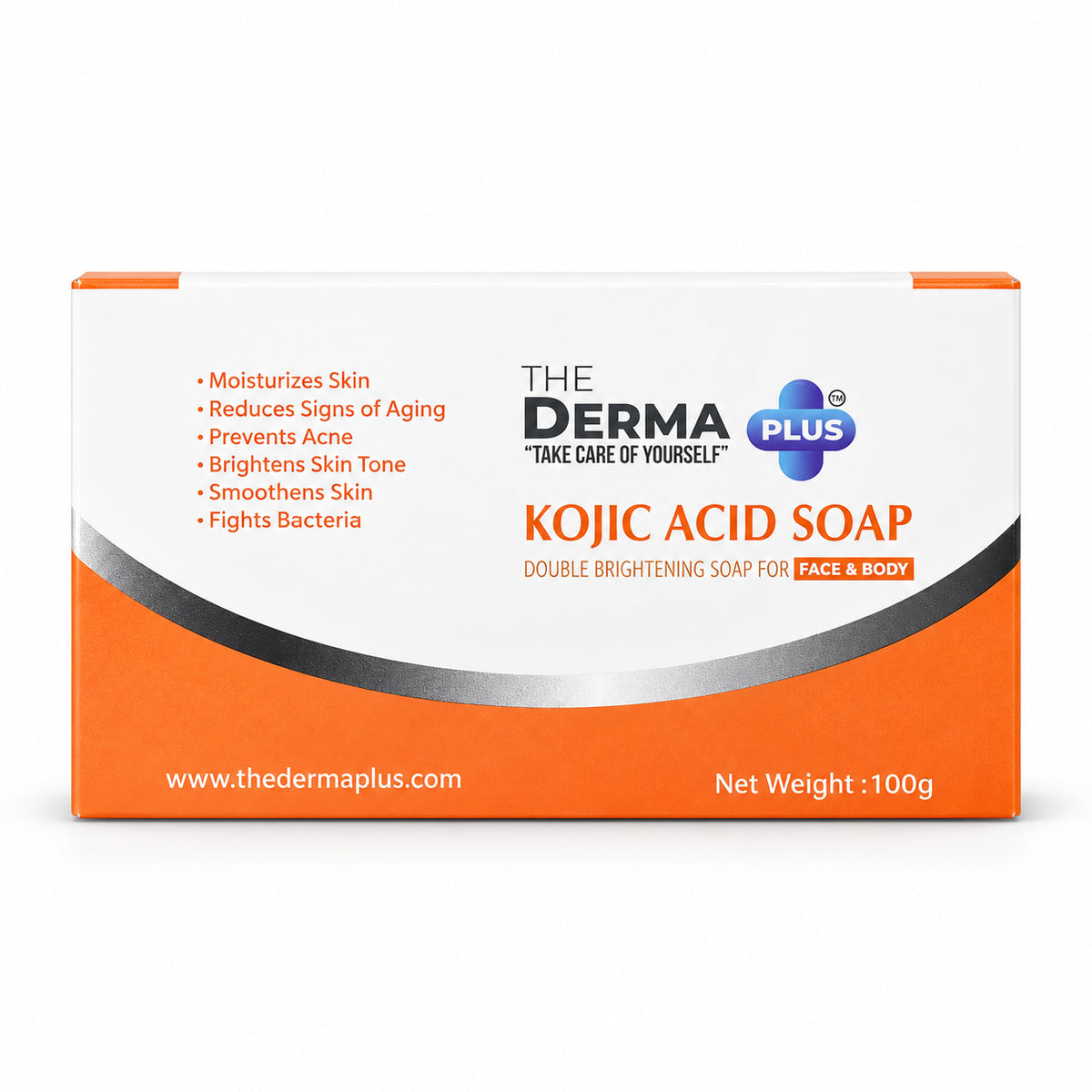 The Derma Plus Double Brightening Kojic Soap (100g)
