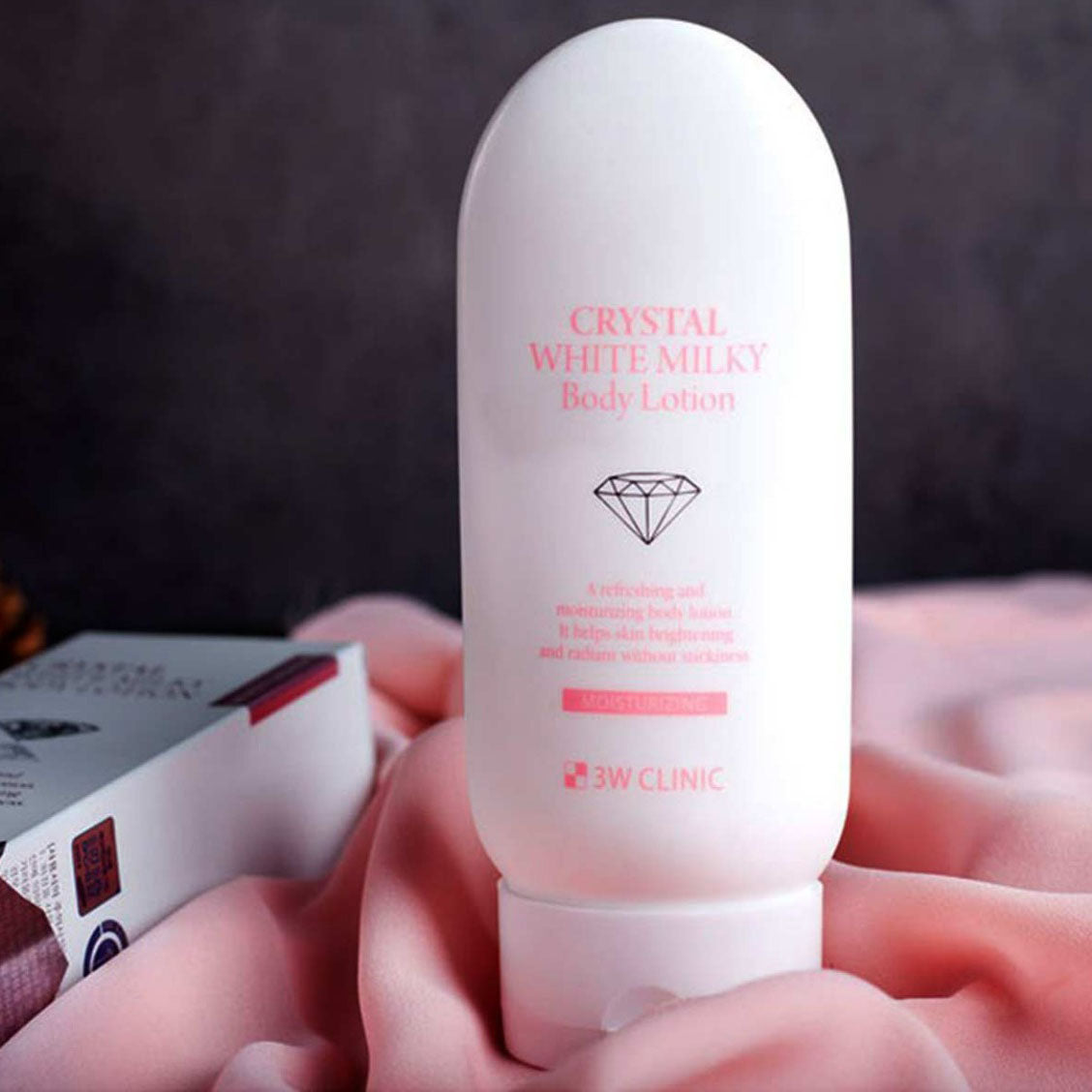 3W Clinic Crystal White Milky Body Lotion (150ml)