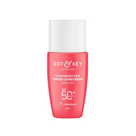 Dot &amp; Key Strawberry Dew Tinted Sunscreen SPF50+ PA+++ 50ml - 01 Porcelain