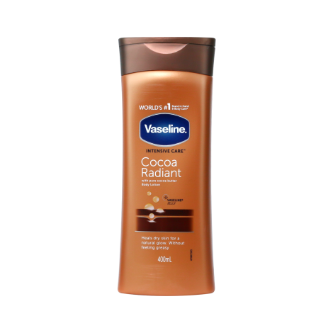 Vaseline Intensive Care Cocoa Radiant Non Greasy Body Lotion 400ml