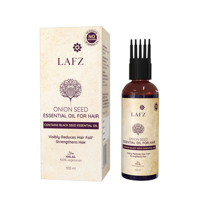 Lafz Essential Onion And Black Seed Hair Oil
