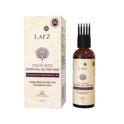 Lafz Essential Onion And Black Seed Hair Oil