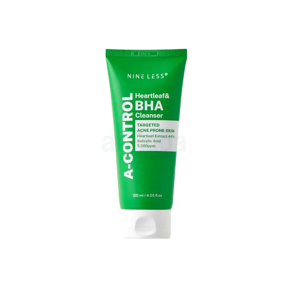Nine Less A-Control Heartleaf &amp; BHA Cleanser 120ml