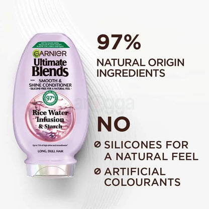 Garnier Ultimate Blends Rice Water Infusion &amp; Starch Conditioner 250ml