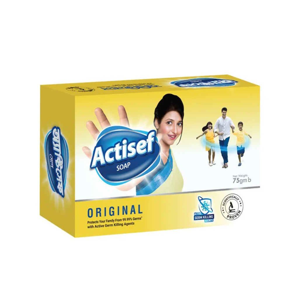 Actisef Original Soap 75gm (Buy 3 Get 1)