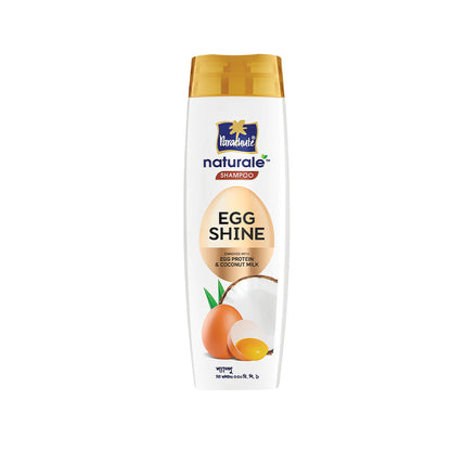 HAIR CARE BUNDLE - Parachute Naturale Shampoo Egg Shine 330ml &amp; Aloe Vera Enriched Coconut Hair Oil 250ml