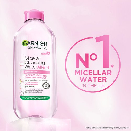 Garnier Micellar Cleansing Water All In 1 For Sensitive Skin 200ml