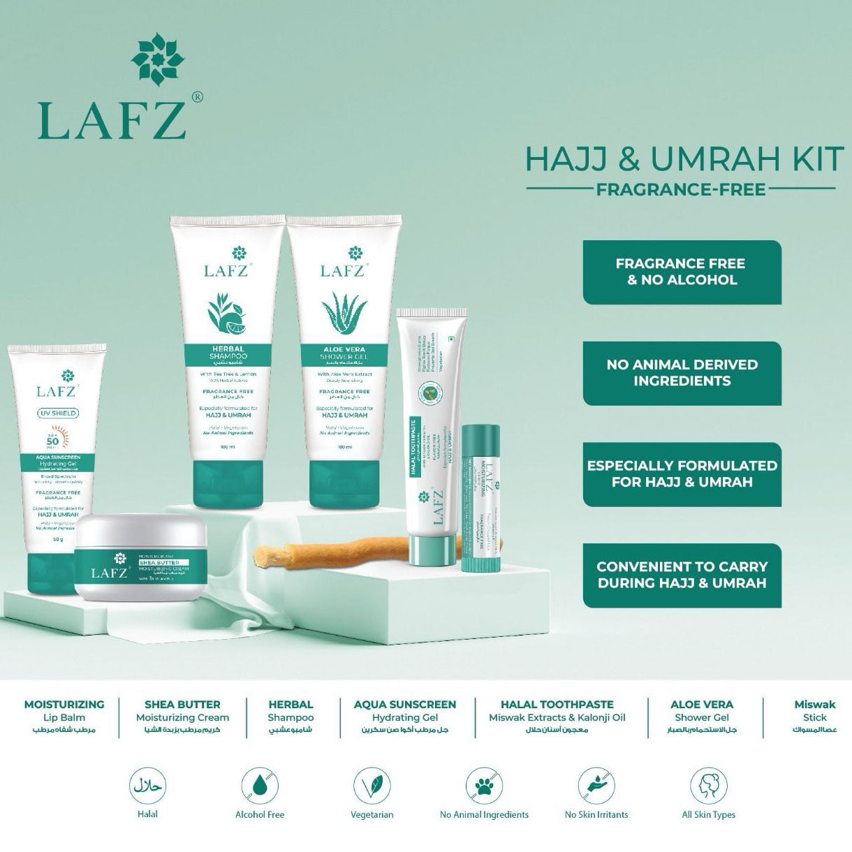 LAFZ HAJJ &amp; UMRAH KIT