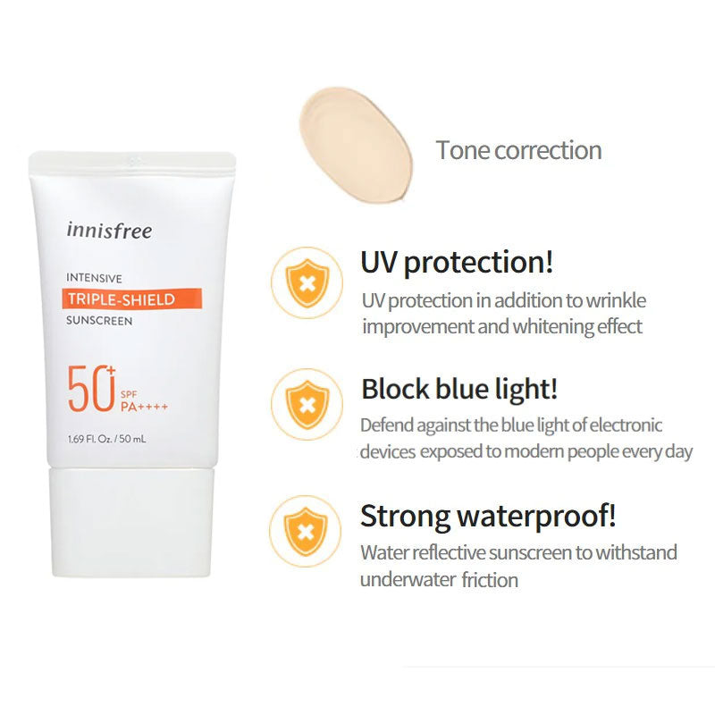 innisfree Intensive Triple-Shield Sunscreen SPF50+ PA++++ (50ml)
