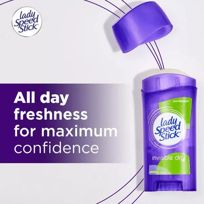 Lady Speed Stick Powder Fresh Invisible Dry Deodorant Stick 65gm