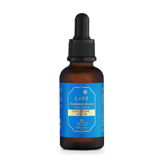 Lafz Radiance Boost Face Serum - Hyaluronic Acid 2% (30ml) - Pack of 02