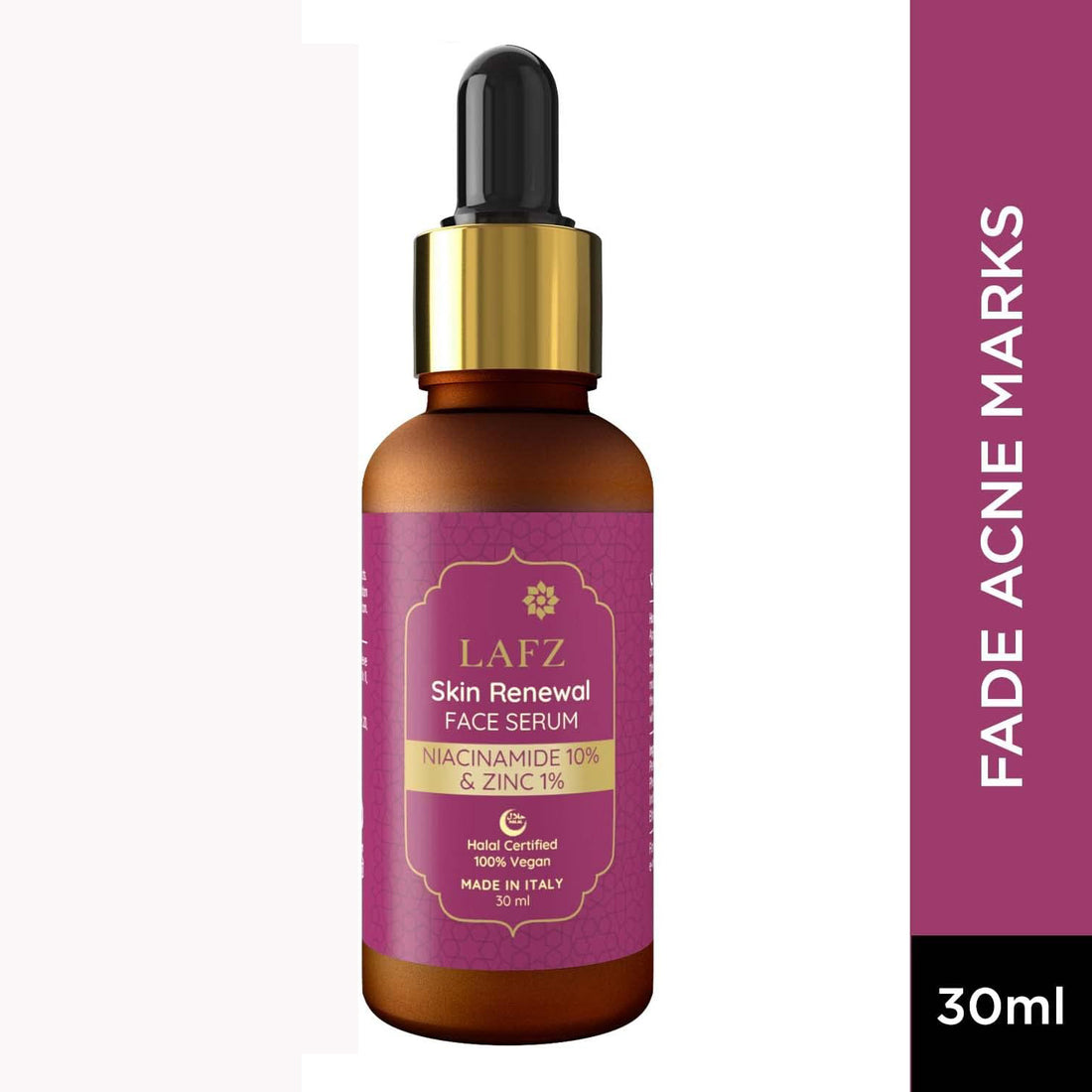 Lafz Skin Renewal Face Serum (30ml) - Niacinamide 10% &amp; Zinc 1%