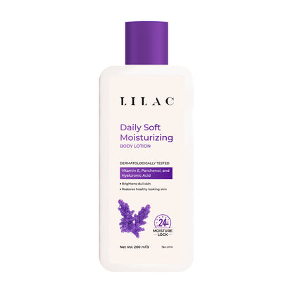 Lilac Daily Soft Moisturizing Body Lotion 200ml