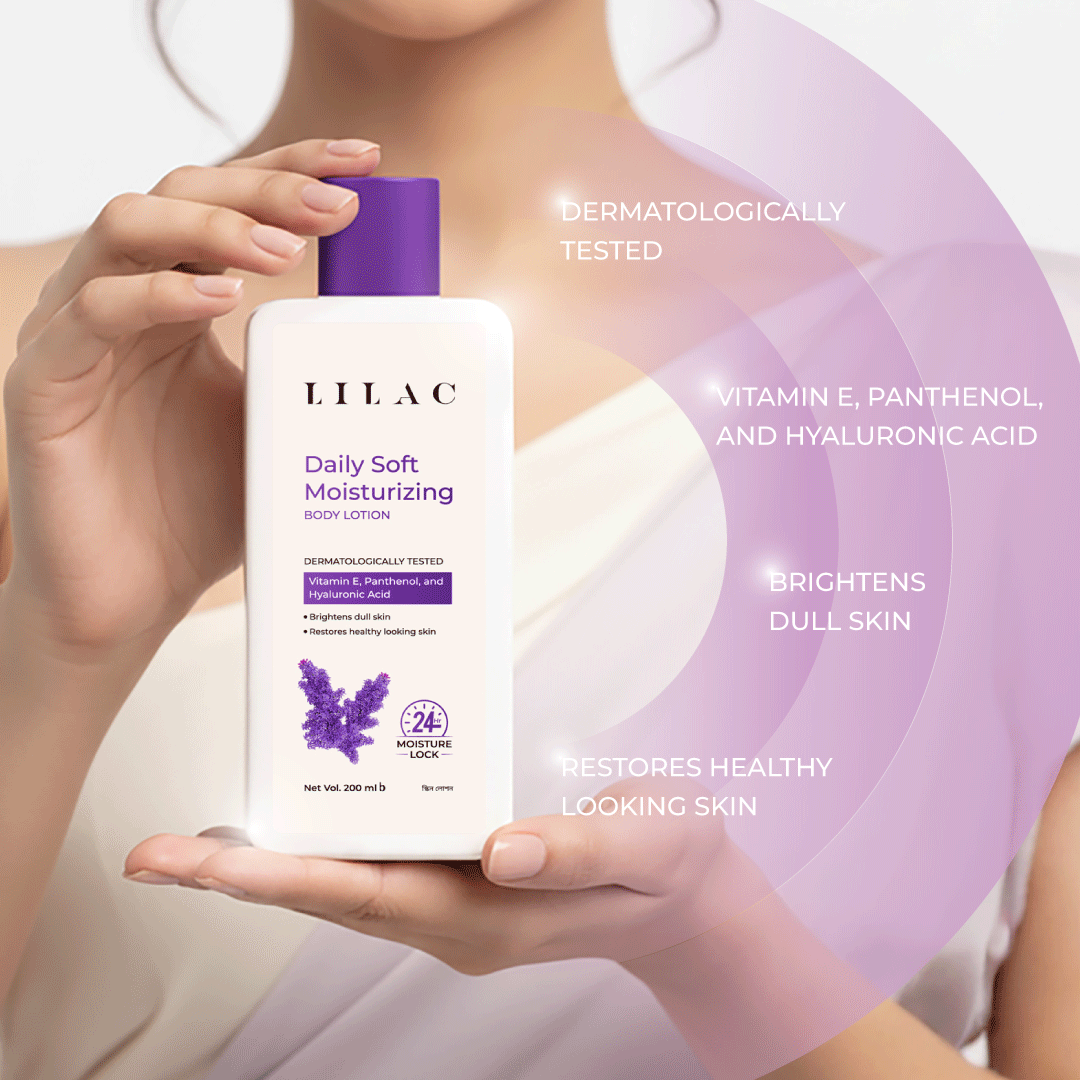 Lilac Daily Soft Moisturizing Body Lotion 200ml