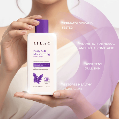 Lilac Daily Soft Moisturizing Body Lotion 200ml