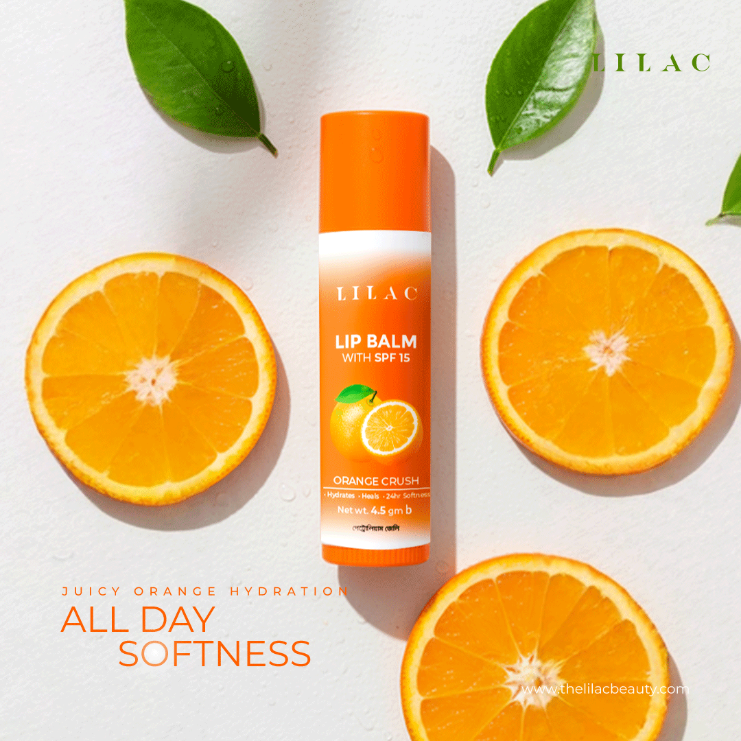 Lilac Lip Balm 4.5gm - Orange Crush