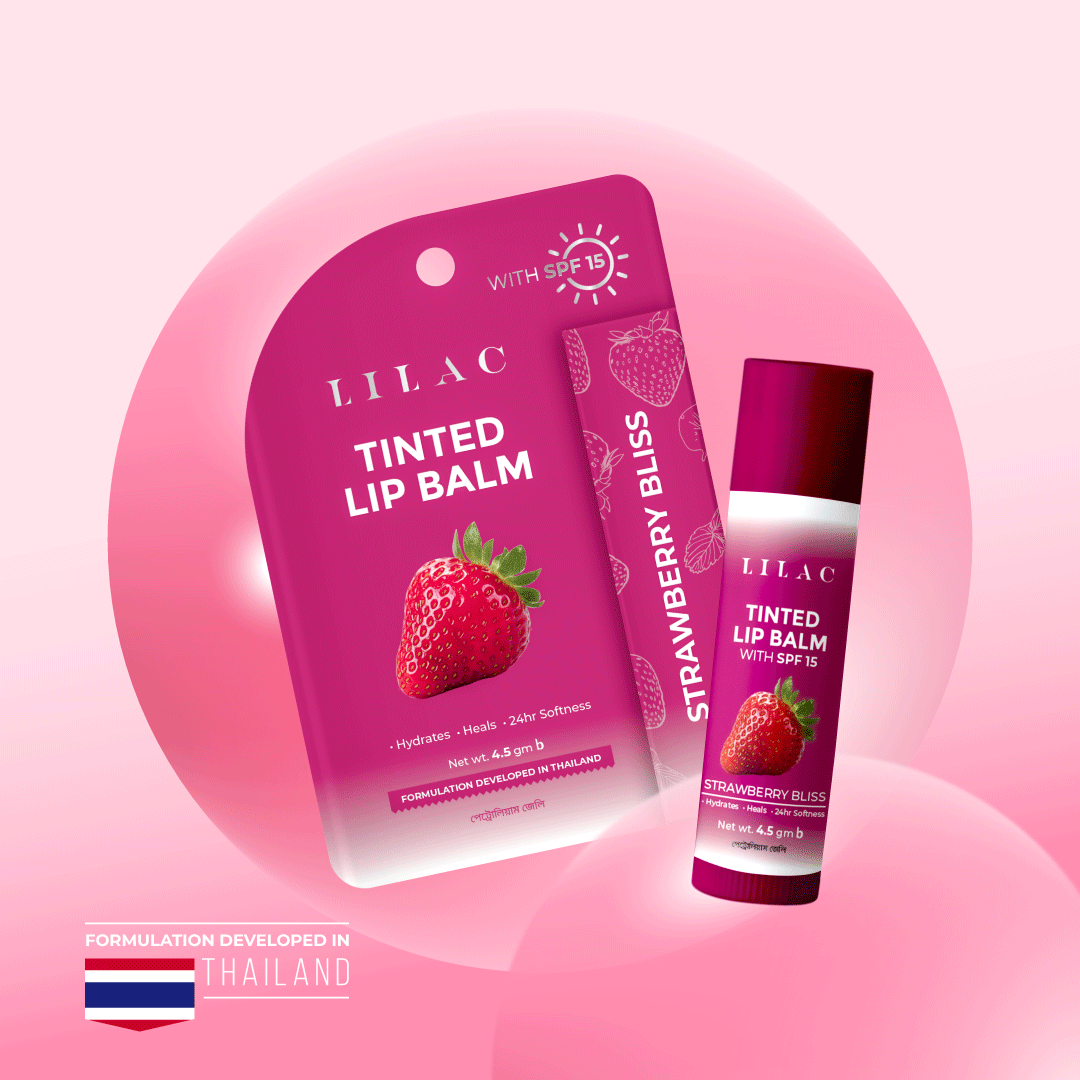 Lilac Lip Balm 4.5gm - Strawberry Bliss
