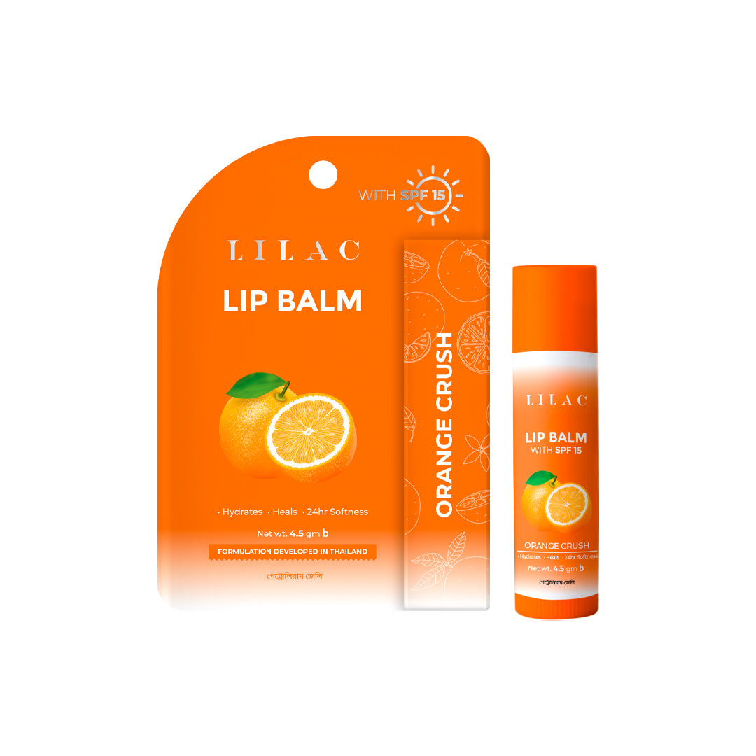 Lilac Lip Balm 4.5gm - Orange Crush