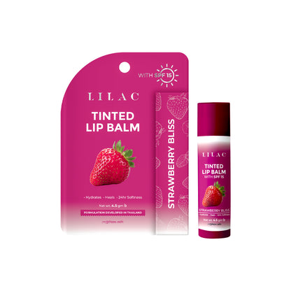 Lilac Lip Balm 4.5gm - Strawberry Bliss