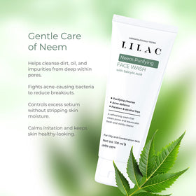 Lilac Neem Purifying Face Wash (100ml)