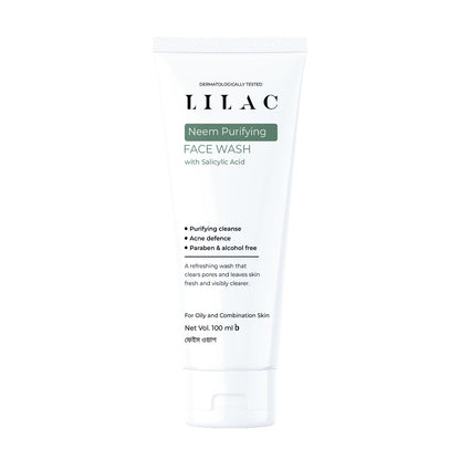 Lilac Neem Purifying Face Wash (100ml)