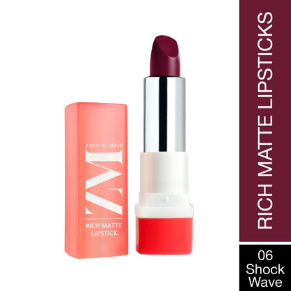 Zayn &amp; Myza Rich Matte Lipstick (4.2g)