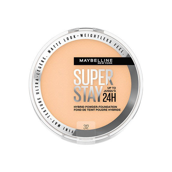Maybelline Super Stay Matte 24HR Hybrid Pressed Powder Foundation - 312