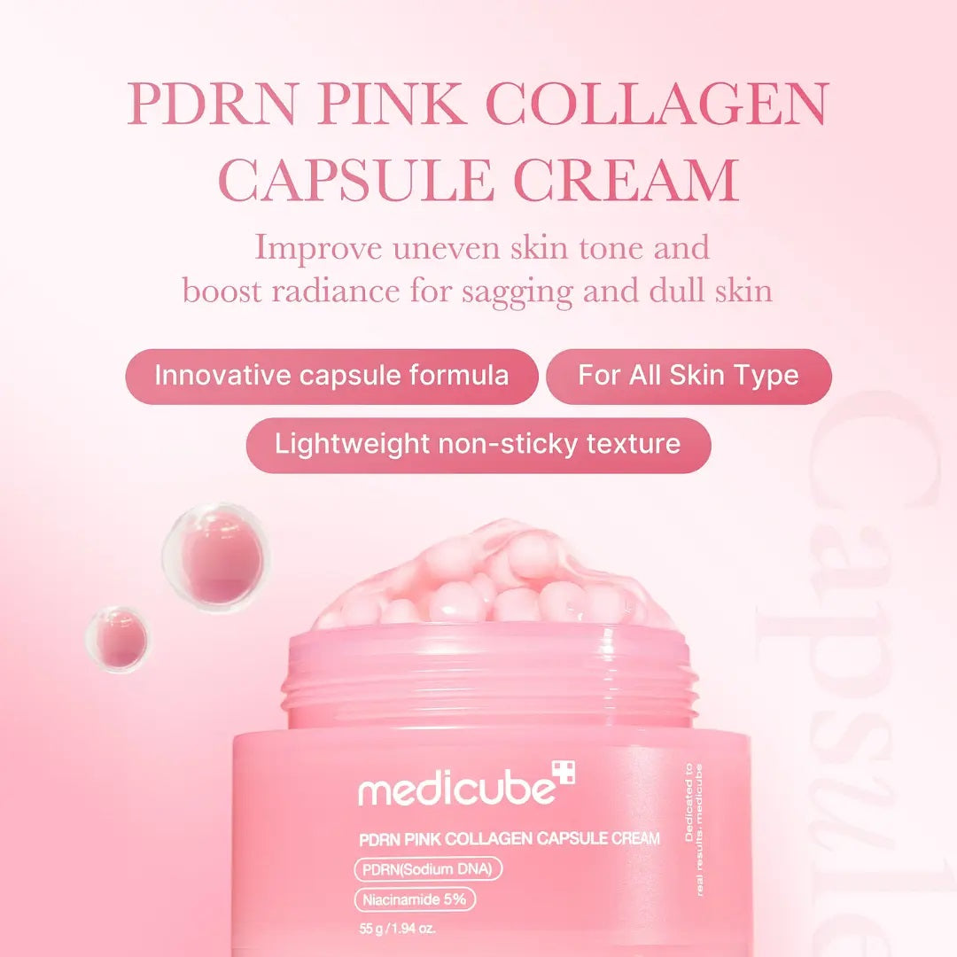 MEDICUBE PDRN Pink Collagen Capsule Cream 55gm
