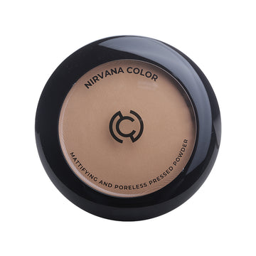 Nirvana Color Mattifying And Poreless Pressed Powder (15g)
