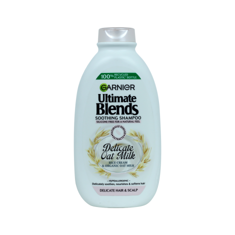 Garnier Ultimate Blends Delicate Oat Milk Smoothing Shampoo 400ml