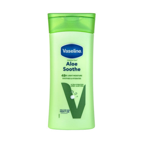 Vaseline Intensive Care Aloe Soothe 48H Light Moisture Body Lotion 200ml