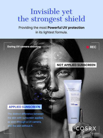 COSRX Ultra Light Invisible Sunscreen SPF50 50ml