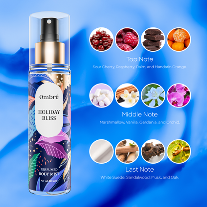 Ombre Perfumed Body Mist - Holiday Bliss (120ml)