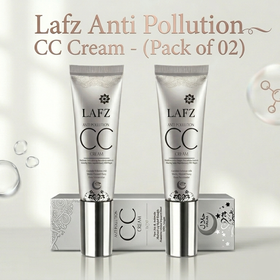 Lafz Anti Pollution CC Cream - (Pack of 02)