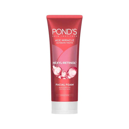 Ponds Age Miracle Ultimate Youth Hexyl Retinol Facial Foam - 90gm