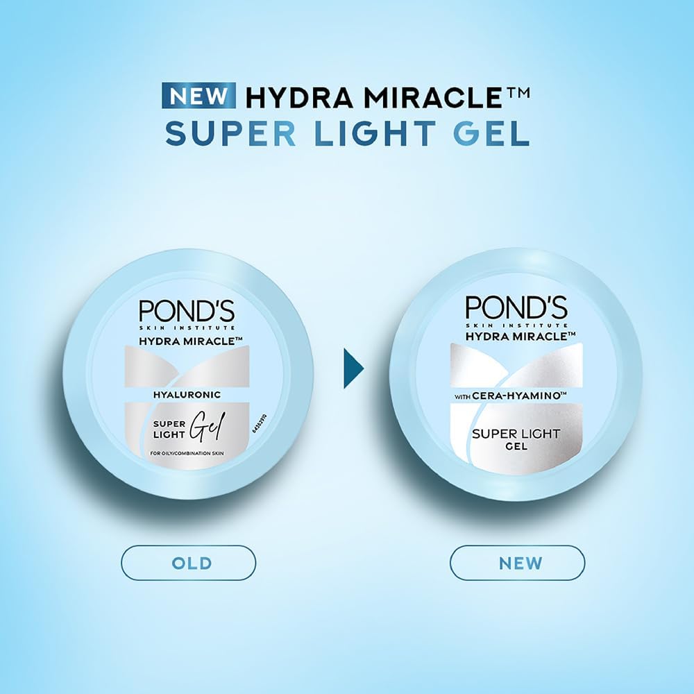 Pond’s Hydra Miracle Super Light Gel Moisturiser 100ml
