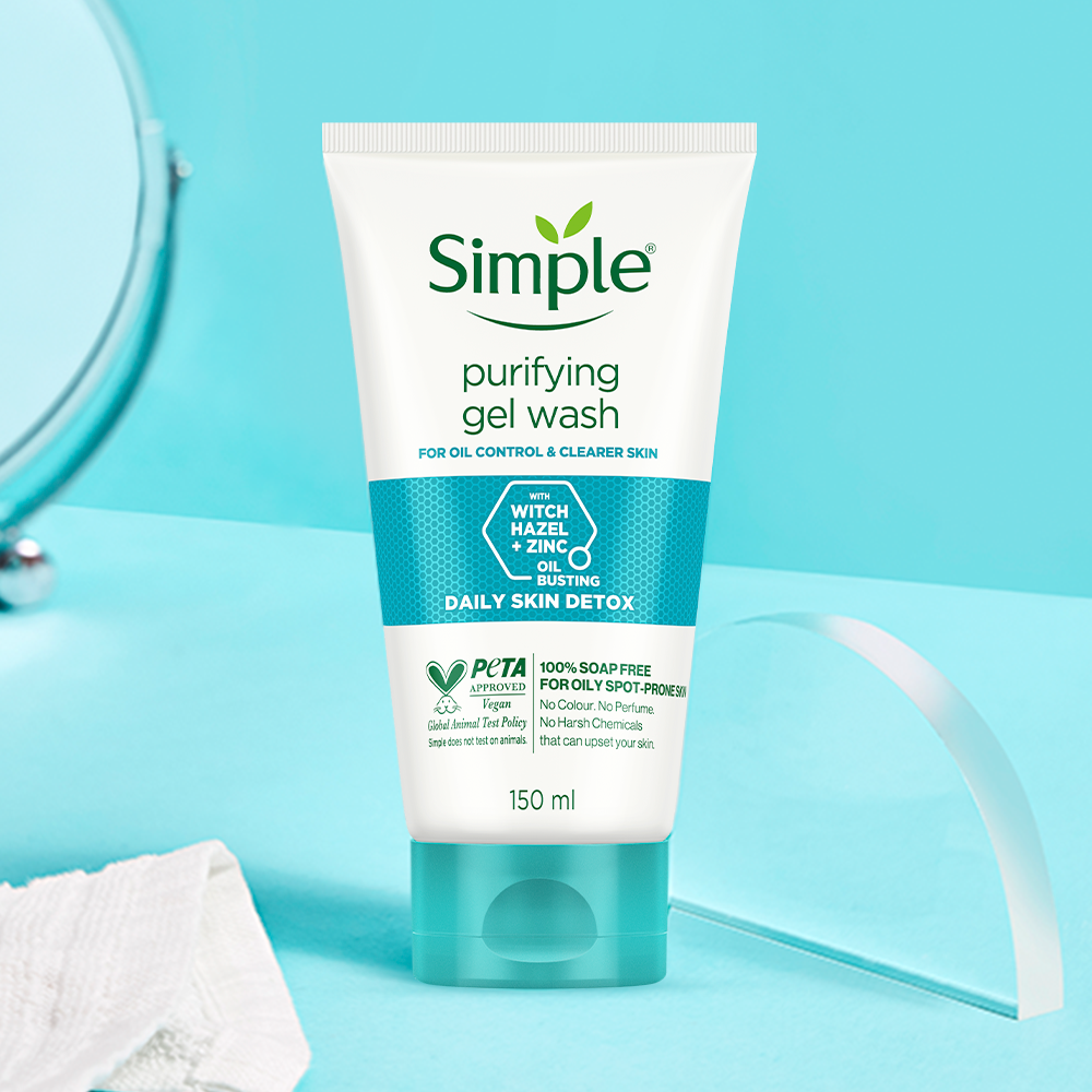 Simple Daily Skin Detox Purifying Gel Wash 150ml