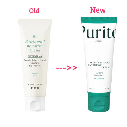 PURITO SEOUL Mighty Bamboo Panthenol Cream 100mL
