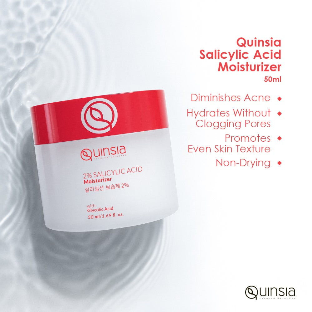 Quinsia 2% Salicylic Acid Moisturizer (50ml)