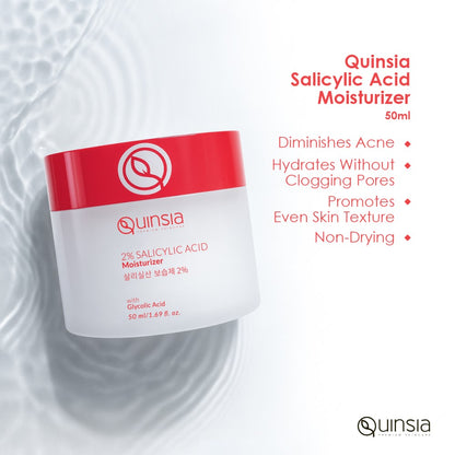 Quinsia 2% Salicylic Acid Moisturizer (50ml)