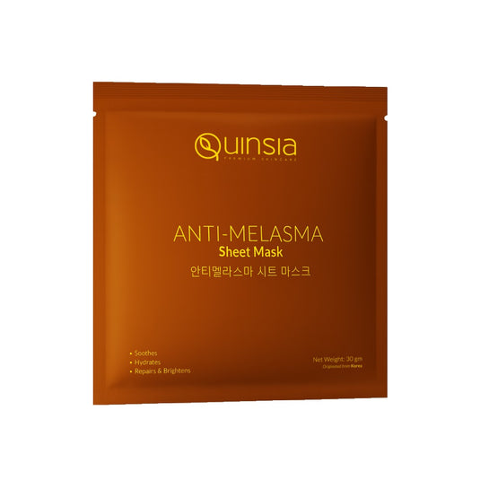 Quinsia Anti-Melasma Sheet Mask (30gm)