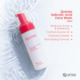Quinsia Salicylic Acid Face Wash (120ml)
